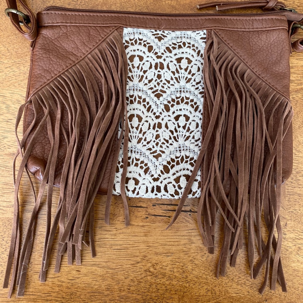 Boho Fringe Crossbody